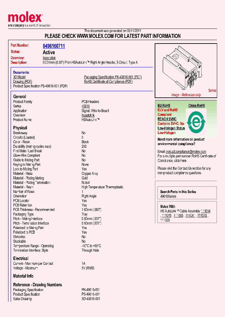 49616-0711_1210209.PDF Datasheet