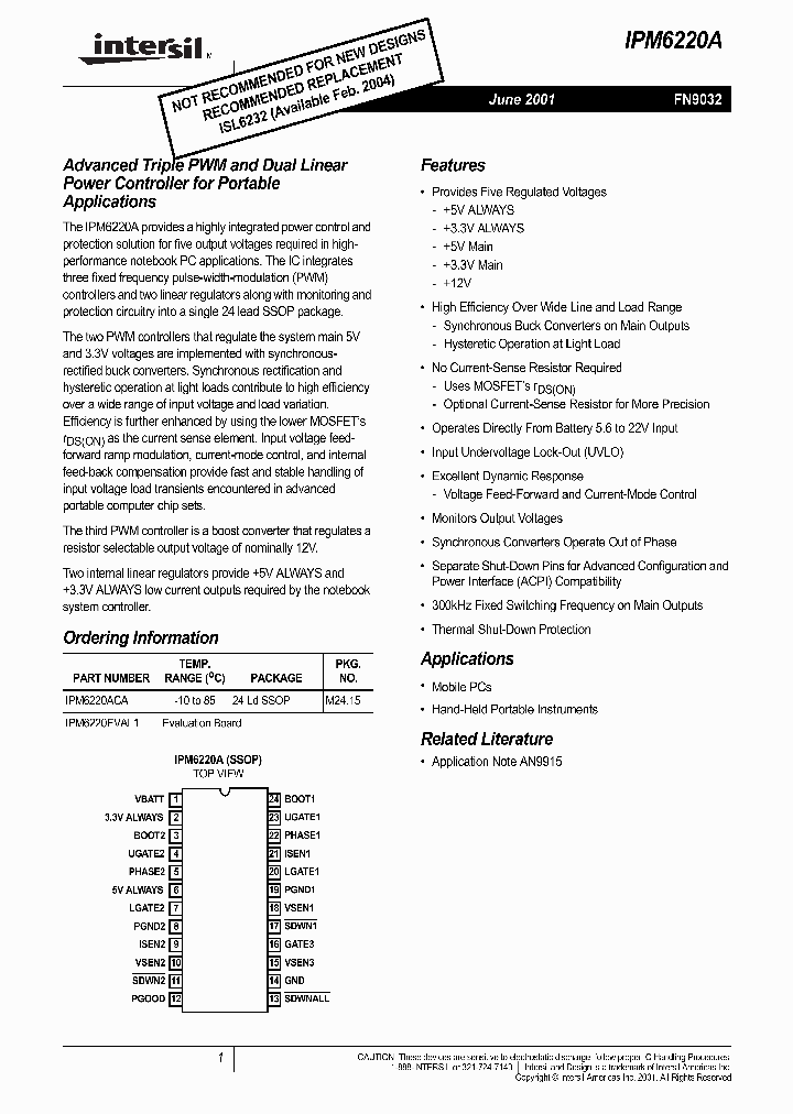IPM6220A_1699575.PDF Datasheet