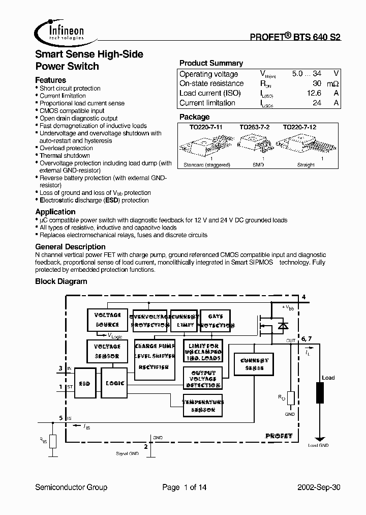 BTS640-S2_1215609.PDF Datasheet