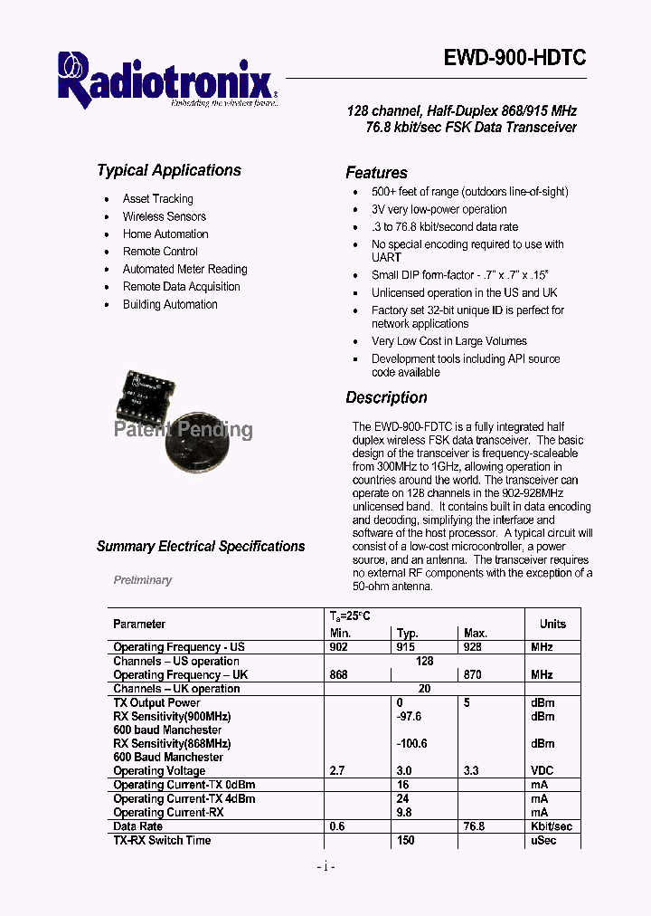 RK-900-HDTC_1214509.PDF Datasheet