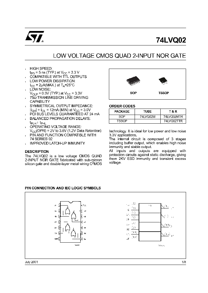 74LVQ02MTR_1700205.PDF Datasheet