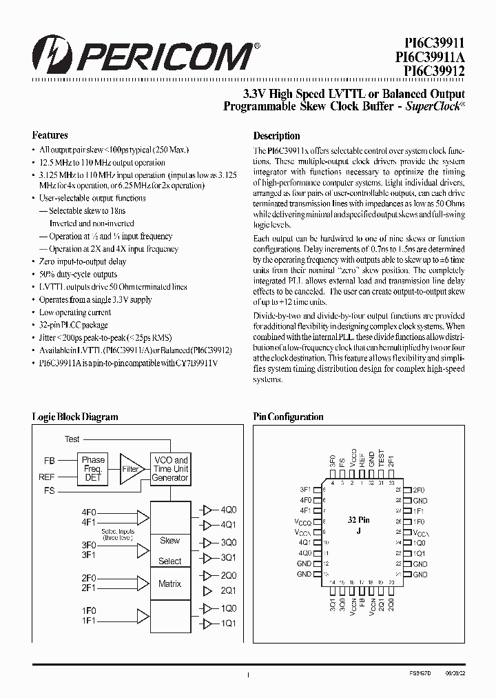 PI6C39912-2J_1206639.PDF Datasheet