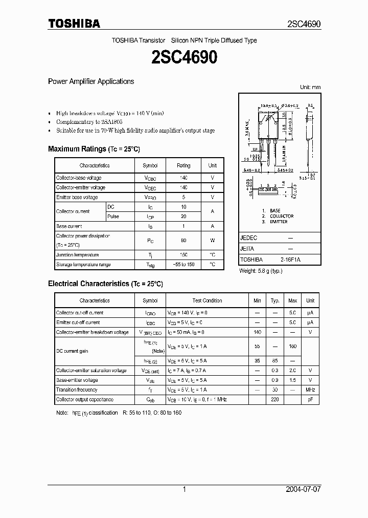 2SC4690-OF_1215757.PDF Datasheet