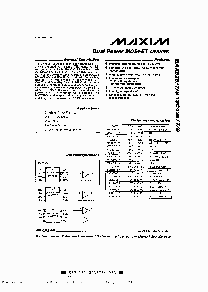 TSC427IJA_1222619.PDF Datasheet