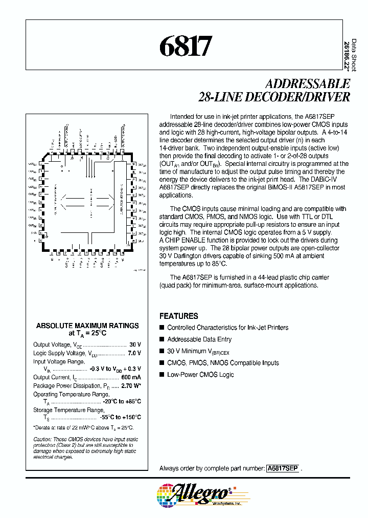 A6817_1214886.PDF Datasheet