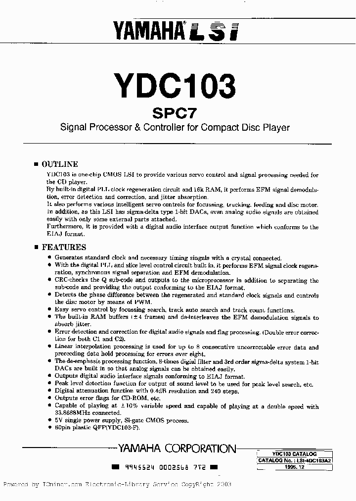 YDC103F_1222614.PDF Datasheet
