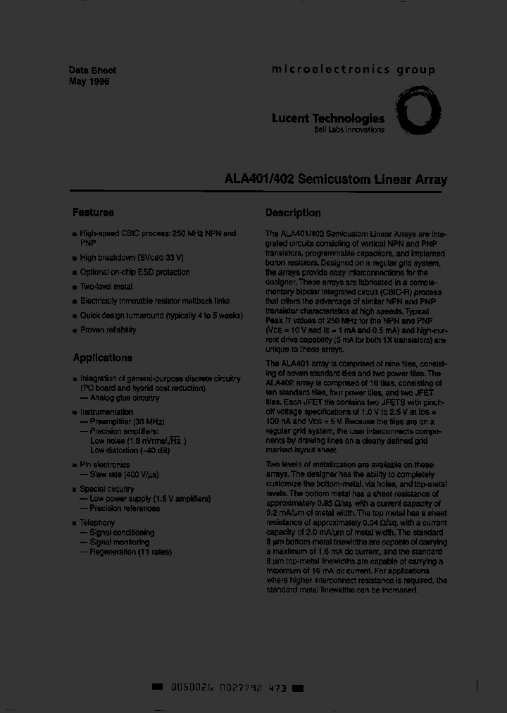 ALA401-SERIES_1223261.PDF Datasheet