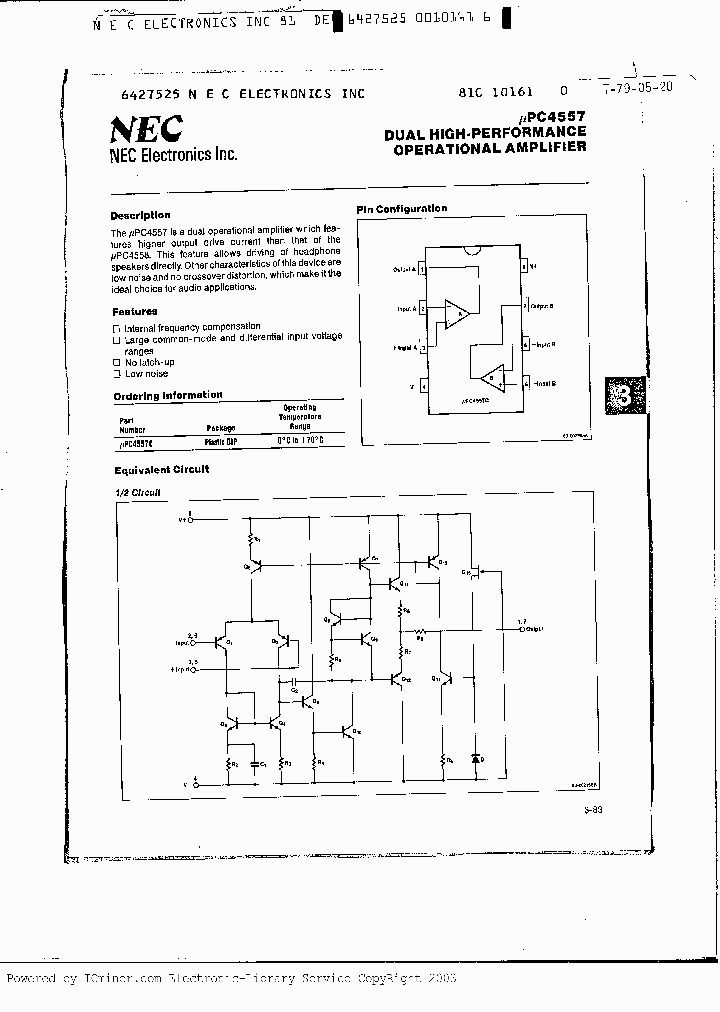 UPC4557C_1224621.PDF Datasheet