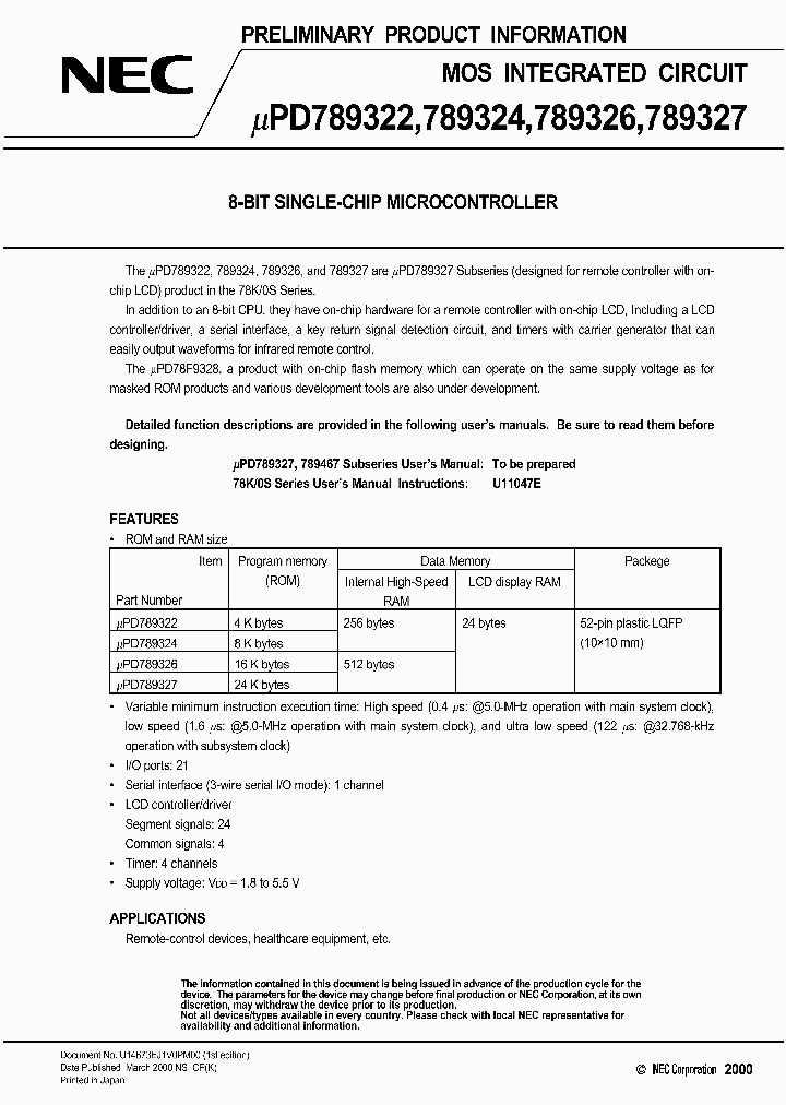 MPD789322GB-XXX-8ET_1702641.PDF Datasheet