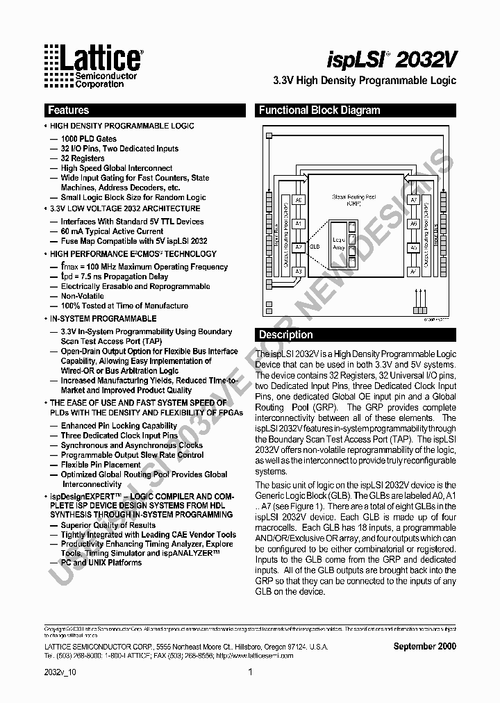 ISPLSI2032V-60LT44I_1255403.PDF Datasheet