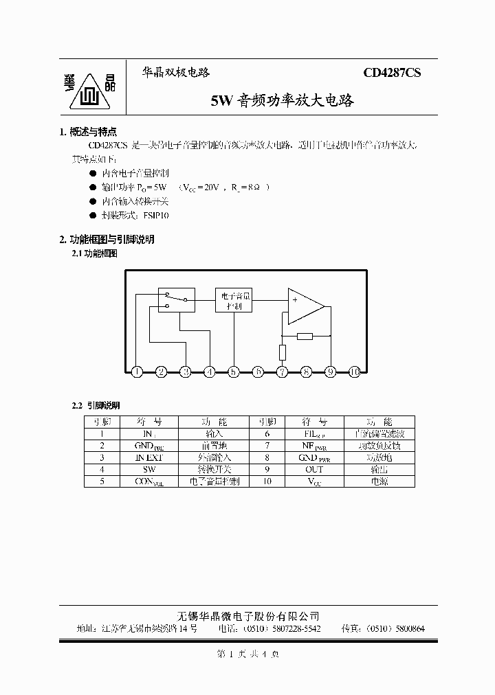 CD4287CS_1250664.PDF Datasheet