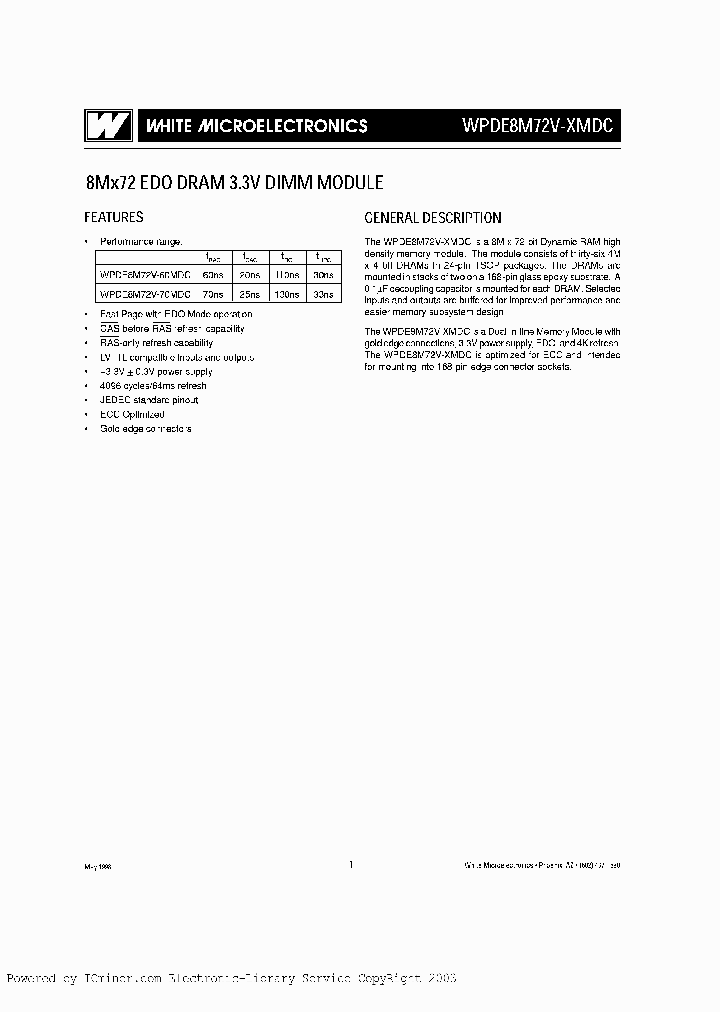 WPDE8M72V-60MDC_1255399.PDF Datasheet