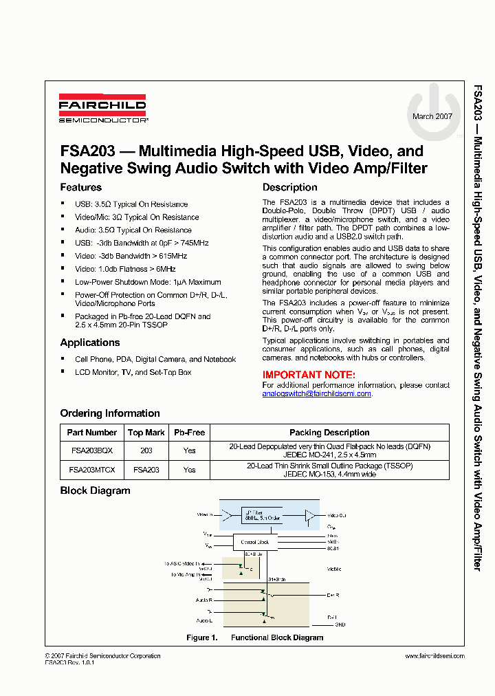 FSA203_1262870.PDF Datasheet