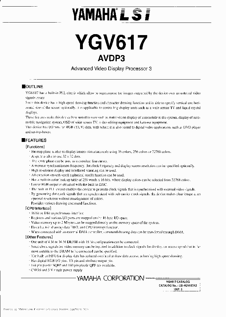 YGV617QFP144_1243762.PDF Datasheet