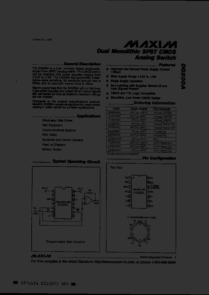 DG200AAAHR_1270992.PDF Datasheet