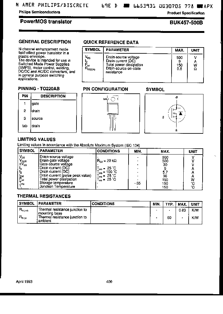 BUK457-500B_1244872.PDF Datasheet