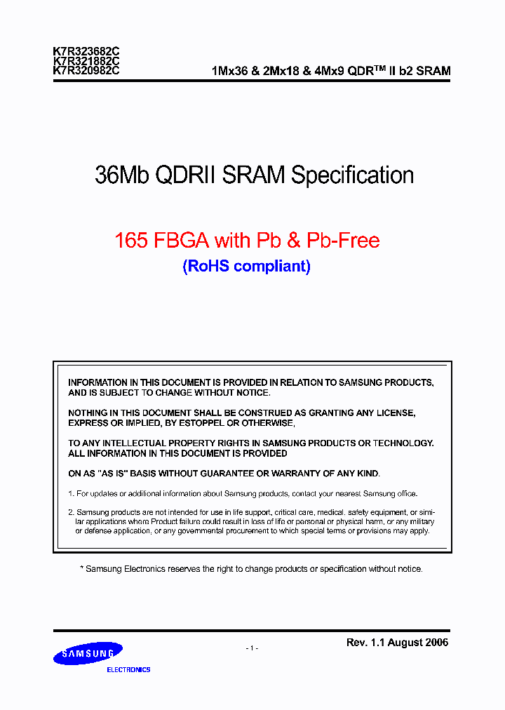 K7R320982C_1261038.PDF Datasheet