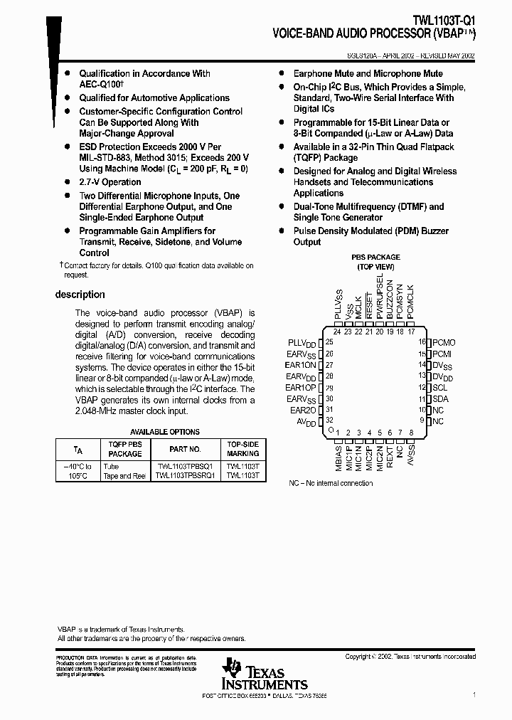 TWL1103T-Q1_1291324.PDF Datasheet