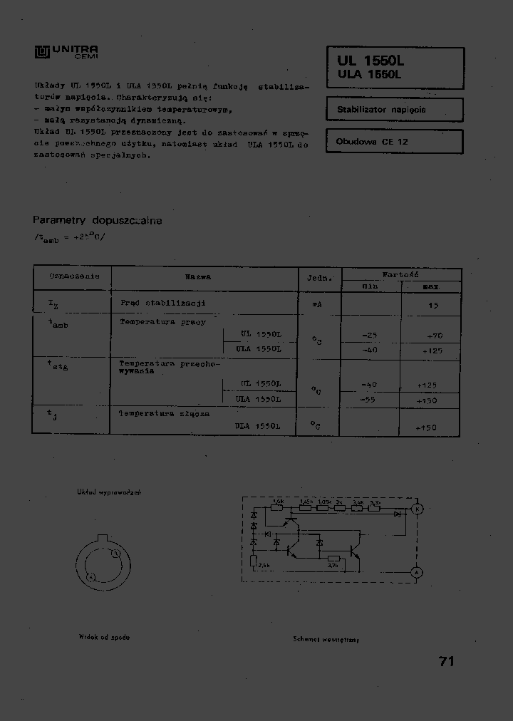 ULA1550_1707684.PDF Datasheet