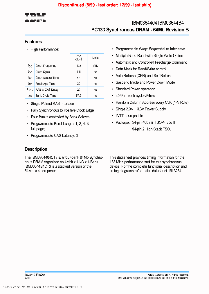 IBM0364404CT3B-75A_1289039.PDF Datasheet