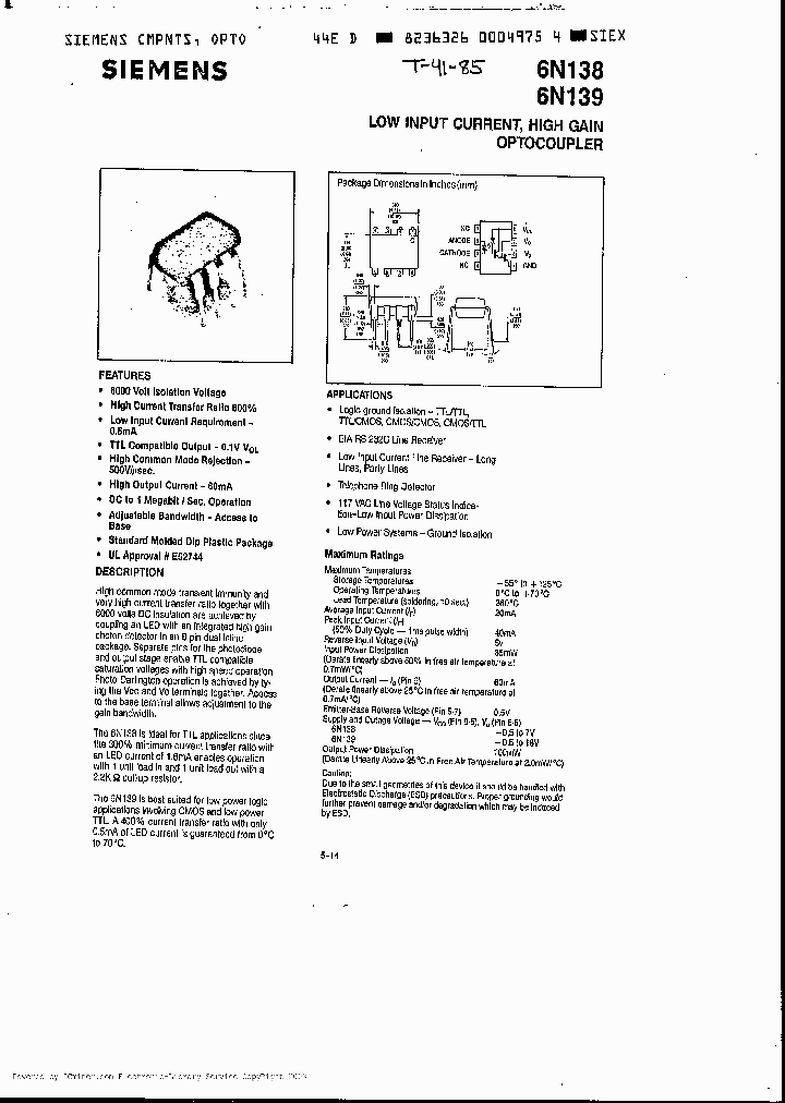 6N138-004_1287949.PDF Datasheet