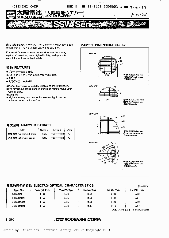 SSW3N_1304336.PDF Datasheet