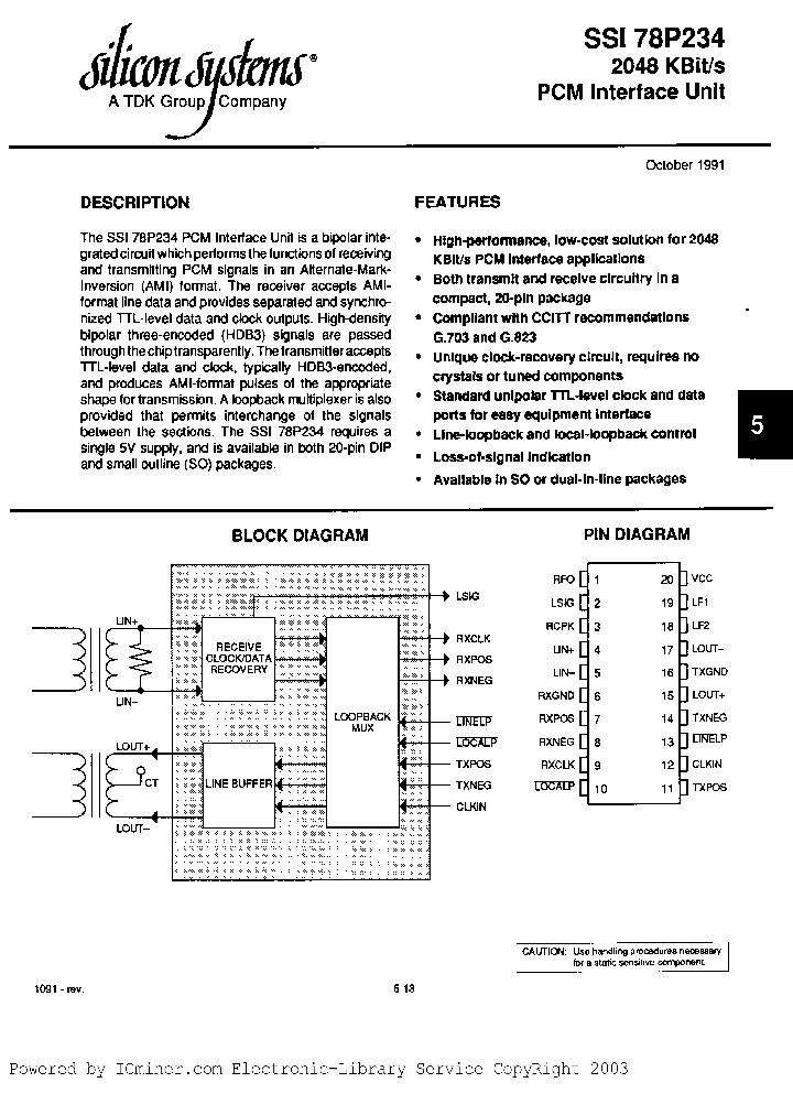 SSI78P234-CL_1299399.PDF Datasheet
