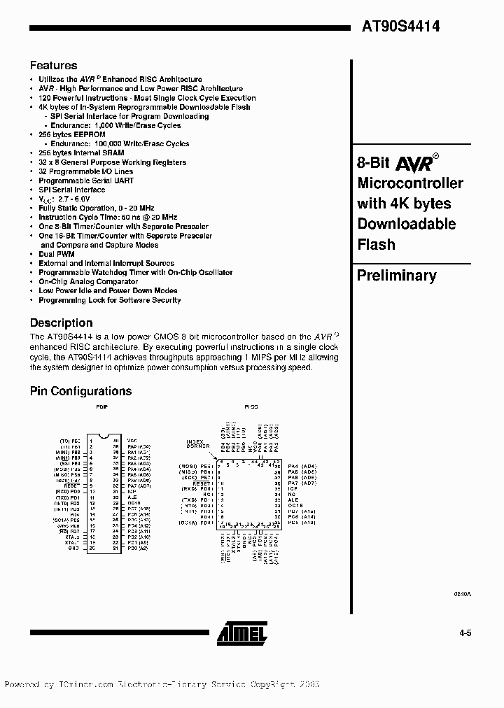 AT90S4414-JC_1300246.PDF Datasheet