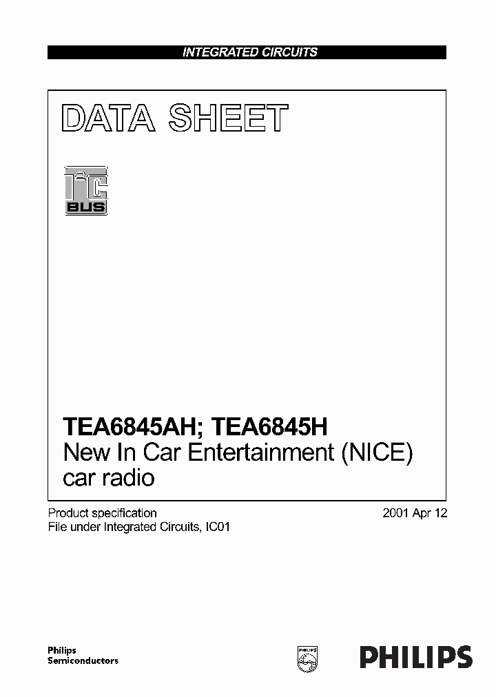 TEA6845_1715540.PDF Datasheet