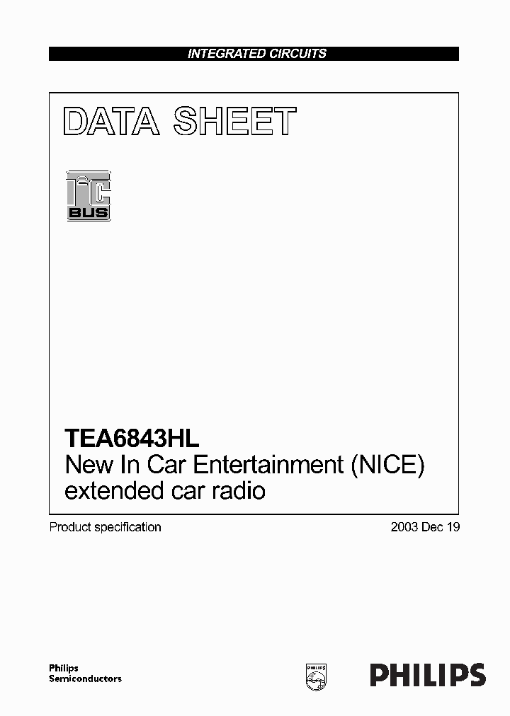 TEA6843_1715539.PDF Datasheet