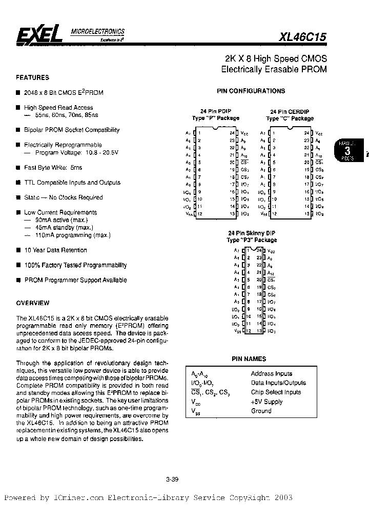 XLE46C15P-85_1322986.PDF Datasheet