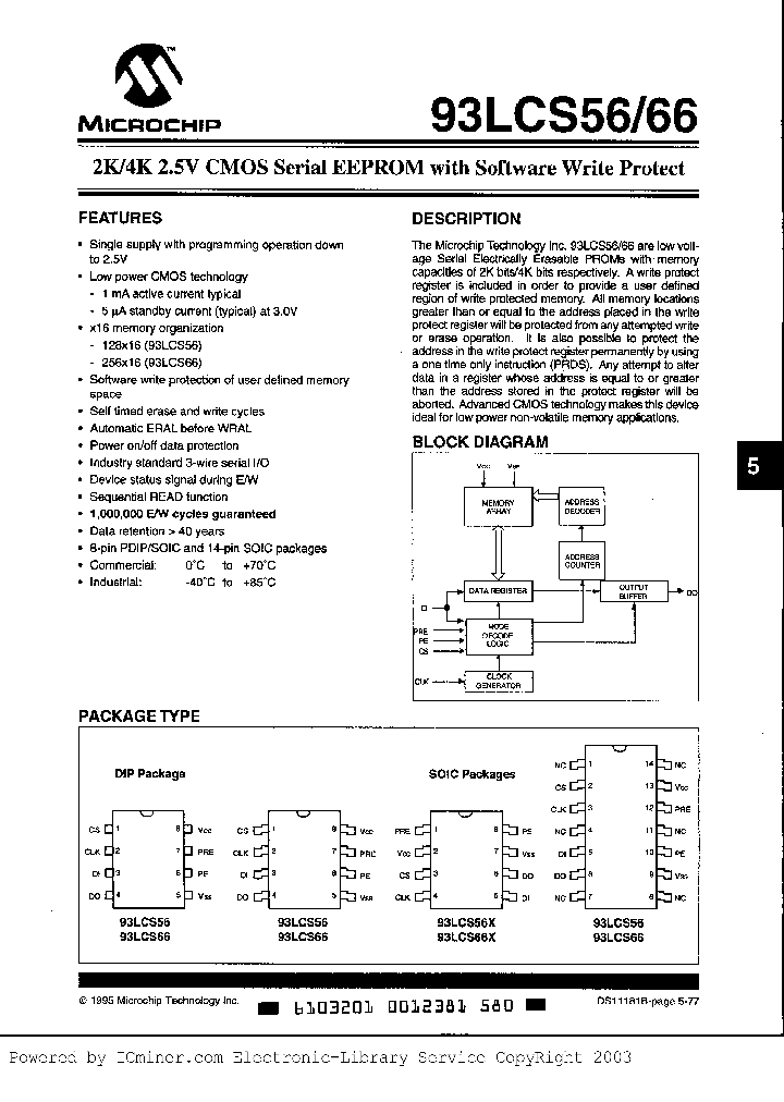 93LCS66XSN_1330451.PDF Datasheet