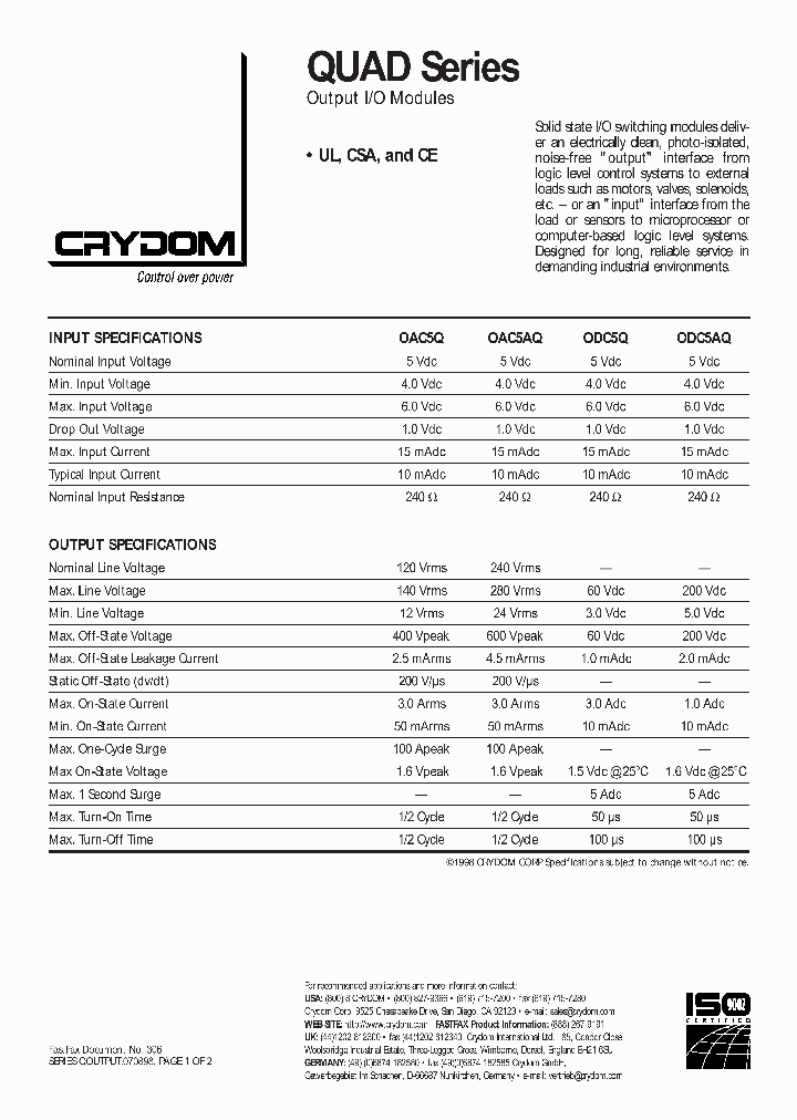 OAC5Q_1322586.PDF Datasheet