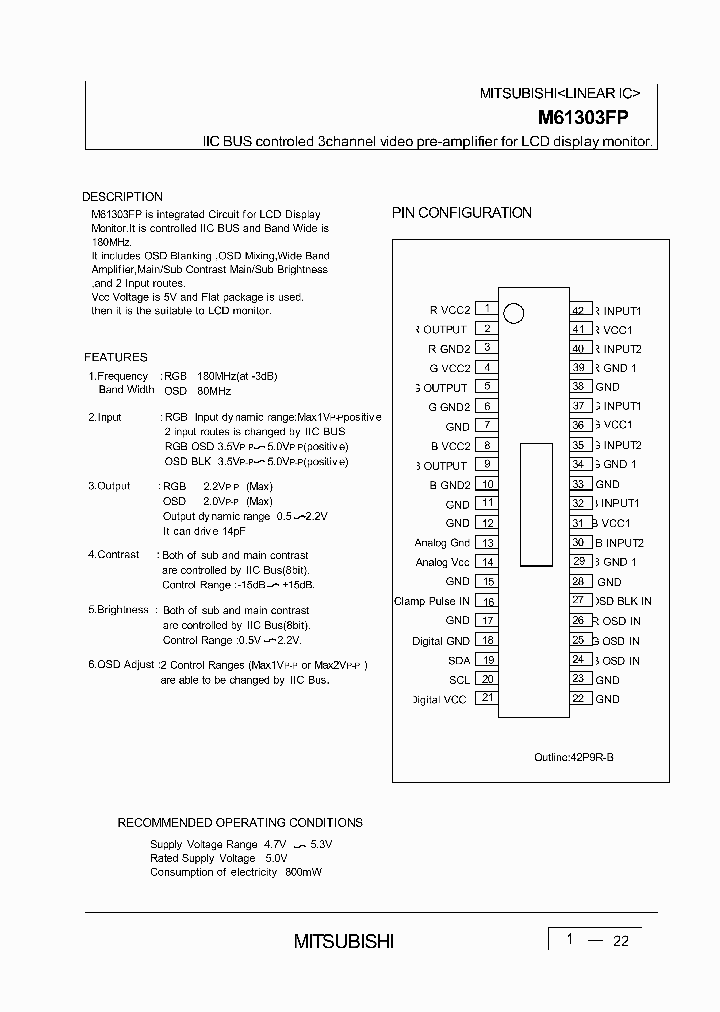 M61303FP_1288893.PDF Datasheet
