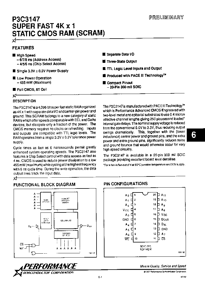 P3C3147-6LC_1332585.PDF Datasheet