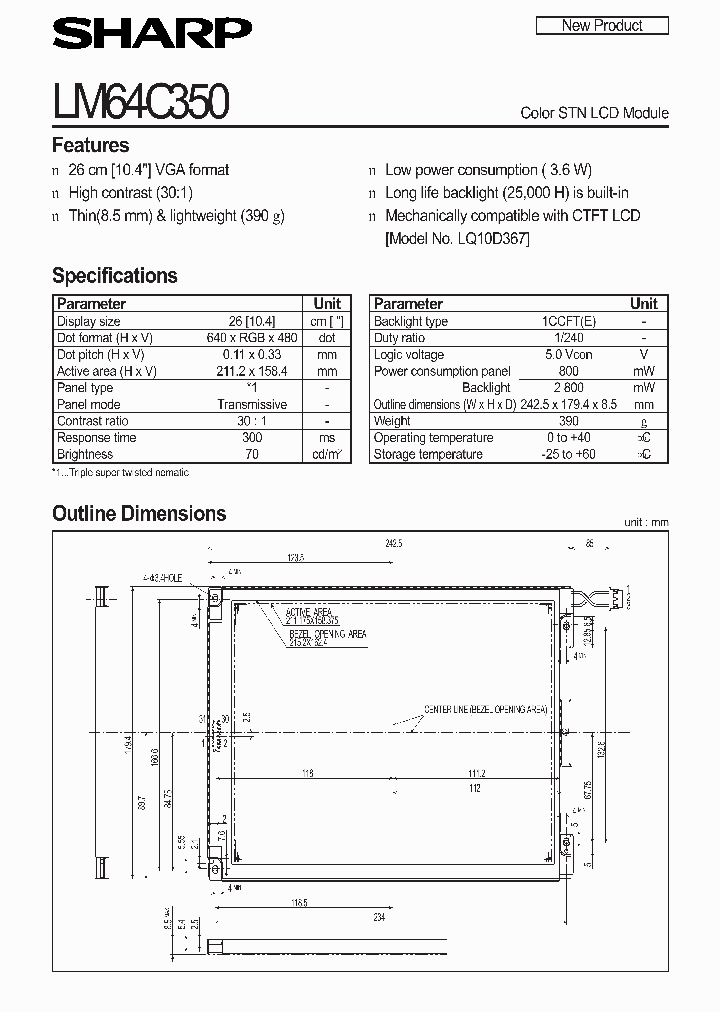 LM64C350_1719889.PDF Datasheet