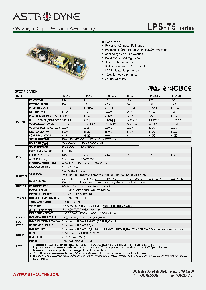 LPS-75-15_1334498.PDF Datasheet