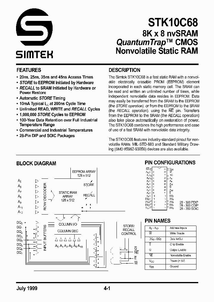 STK10C68-C20_1336907.PDF Datasheet