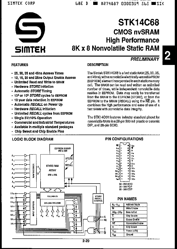 STK14C68-C25_1336914.PDF Datasheet