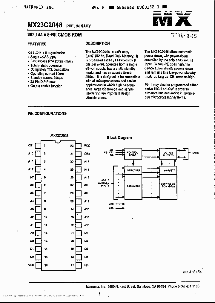 MX23C2048-PC_1314770.PDF Datasheet