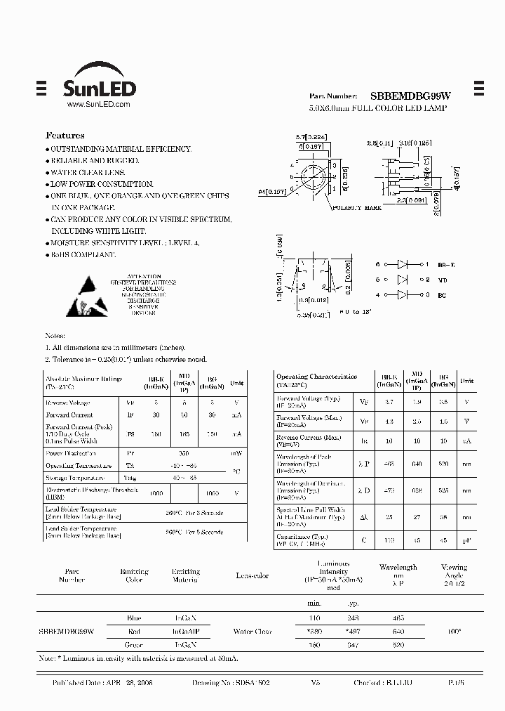 SBBEMDBG99W_1347038.PDF Datasheet