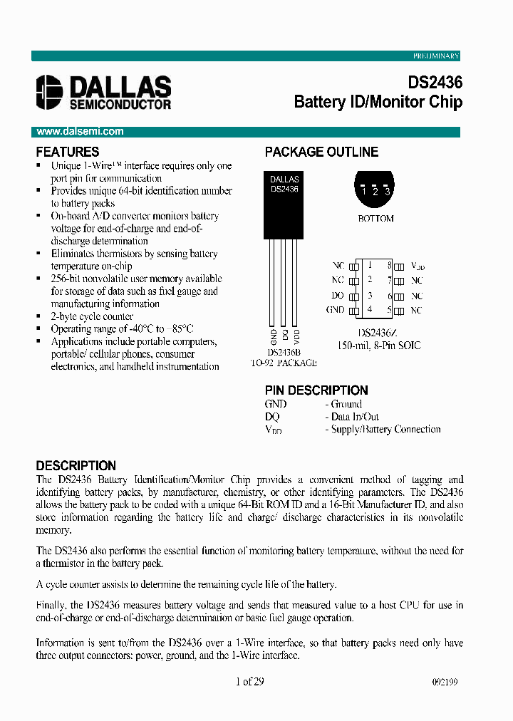 DS2436Z_1721422.PDF Datasheet