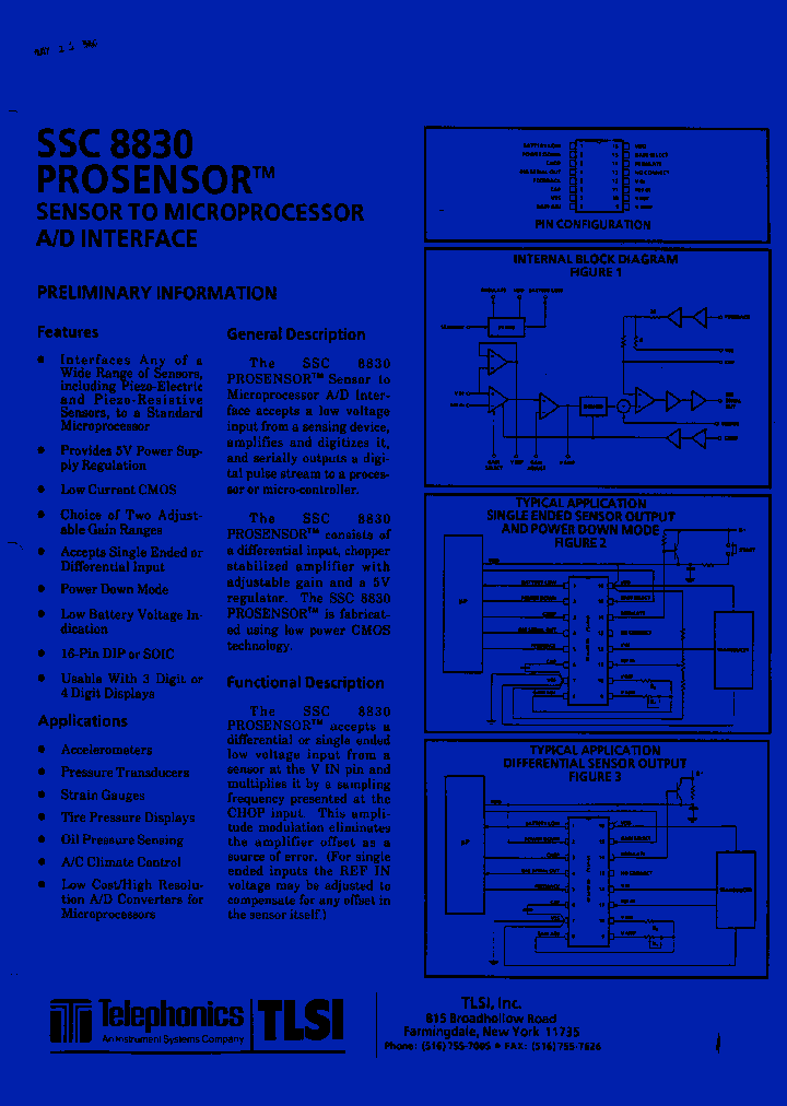 SSC8830P_1338685.PDF Datasheet