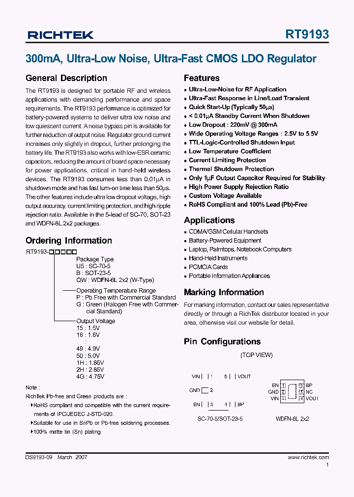 RT9193-50GB_1340533.PDF Datasheet