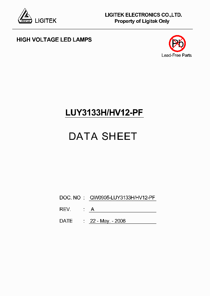 LUY3133H-HV12-PF_1722884.PDF Datasheet