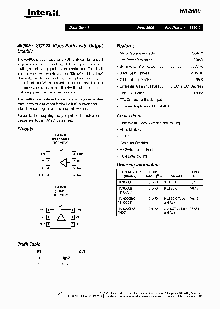 HA4600_1721895.PDF Datasheet