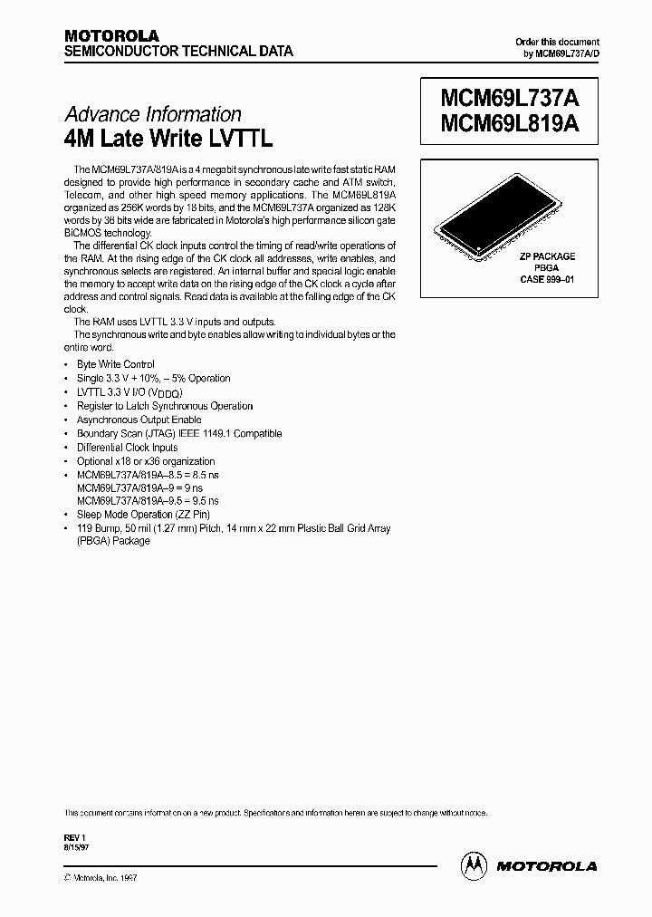 MCM69L737AZP85R_1335625.PDF Datasheet