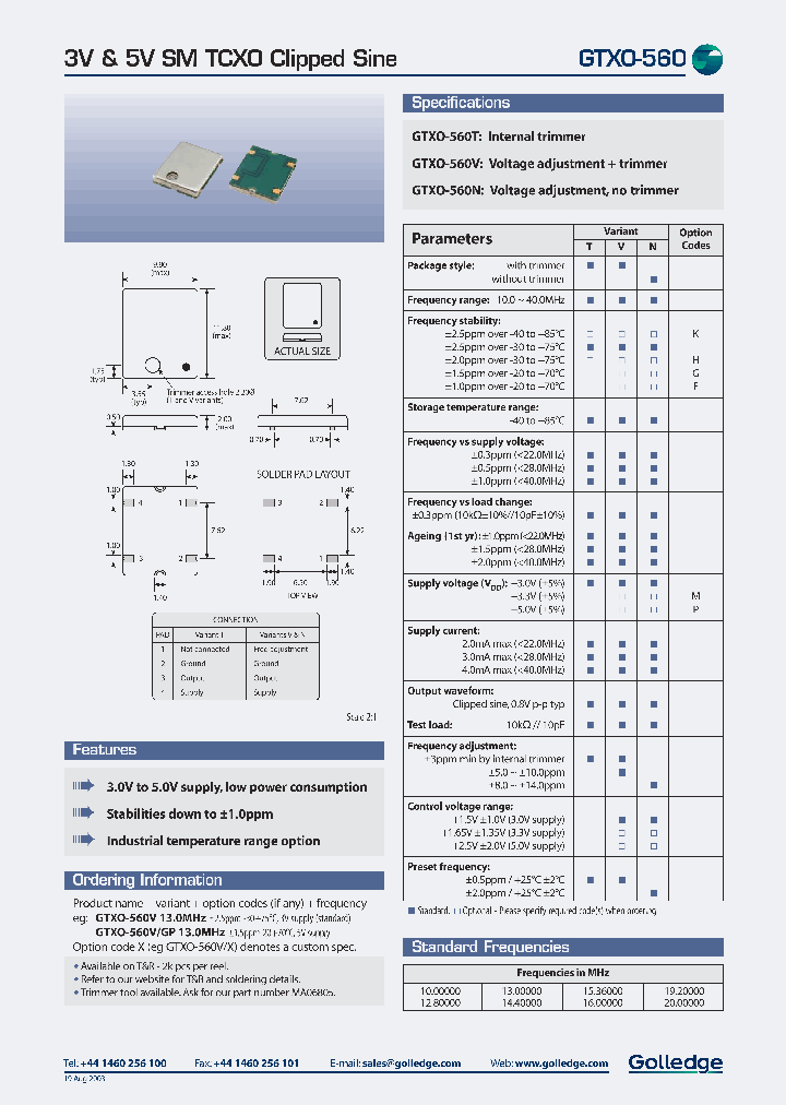 GTXO560_1361265.PDF Datasheet