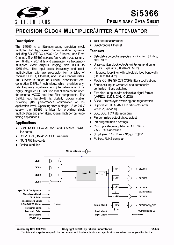 SI5366-B-GQ_1329266.PDF Datasheet