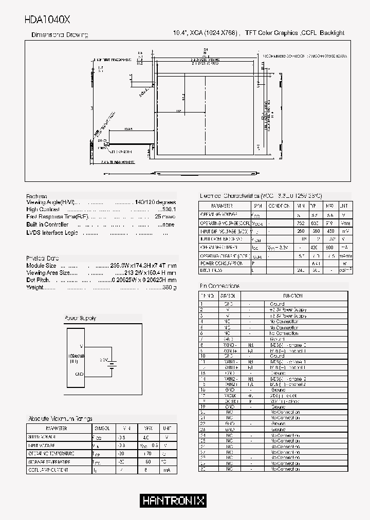 HDA1040X_1358516.PDF Datasheet